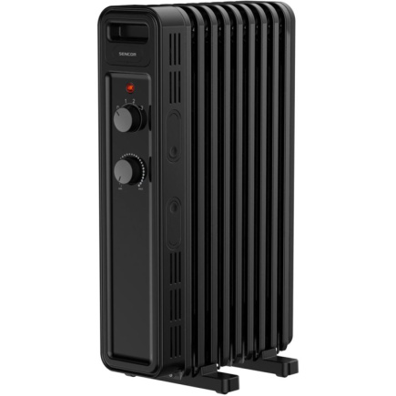 Õliradiaator Sencor SOH3509BK, must