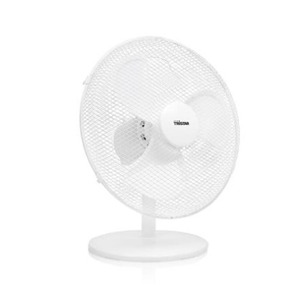 Tristar | Desk fan | VE-5727 | Desk fan | White | Diameter 30 cm | Number of speeds 3 | Oscillation | 40 W