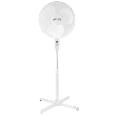 Adler | AD 7305 | Stand Fan | White | Diameter 40 cm | Number of speeds 3 | Oscillation | 45 W