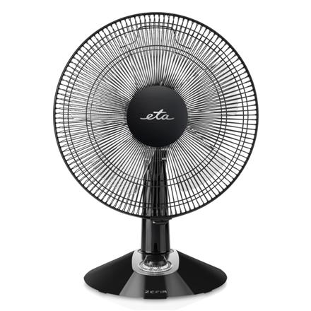 ETA | Zefir ETA160790010 | Table Fan | Black | Diameter 30 cm | Number of speeds 3 | Oscillation | 45 W