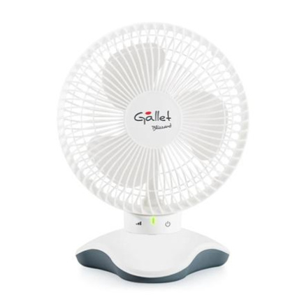 Gallet Fan | GALVEN6 | Table Fan | White | Diameter 15 cm | Number of speeds 3 | Oscillation | 5 W