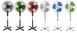 Esperanza EHF001WE household fan Grey, White
