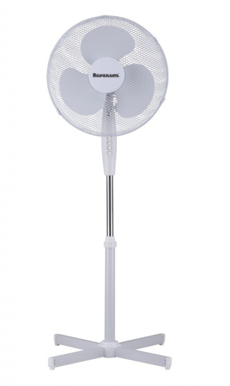 Floor fan Ravanson WT-1040S (white-grey)