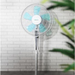 Cecotec EnergySilence 530 Power Connected | Stand Fan | White | Diameter 40 cm | Number of speeds 3 | Oscillation | 50 W | Remote control
