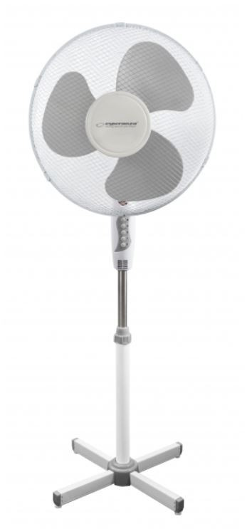 Esperanza Cooling fan Hurricane white-gray