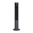 Duux Fan | Elevate | Tower Fan | Gray | Diameter 29 cm | Number of speeds 12 | Oscillation | 4-40 W