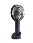 USB Rechargeable Handheld Fan Black
