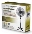 Esperanza EHF001KE household fan Black, Chrome