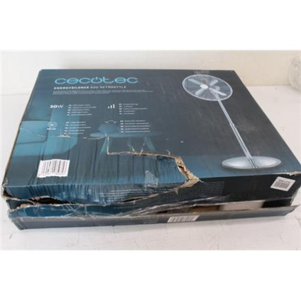 Восстановленный. Cecotec EnergySilence 620 Retrostyle stand fan | Cecotec EnergySilence 620 Retrostyle | Stand Fan | DAMAGED PACKAGING | Diameter 40 cm | Number of speeds 3 | Oscillation | 50 W