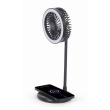 Gembird | TA-WPC10-LEDFAN-01 Desktop Fan With Lamp And Wireless Charger | N/A | Phone or tablet with built-in Qi wireless charging TA-WPC10-LEDFAN-01