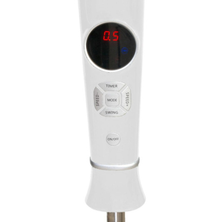 VOLTENO FLOOR FAN WHITE+ REMOTE CONTROL+DISPLAY 40cm