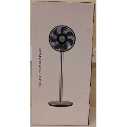 Taastatud. Jimmy Smart Stand Fan JF41 Pro | JF41 Pro | Stand Fan | Diameter 25 cm | Number of speeds 1 | Oscillation | 20 W | Yes | Jimmy | JF41 Pro | Stand Fan | USED AS DEMO, SCRATCHED | Diameter 25 cm | Number of speeds 1 | Oscillation | 20 W | Remote