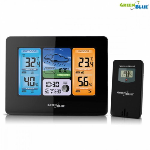 GreenBlue Home weather station GB526 DCF