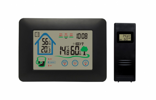 Denver WS-520 weather station with outdoor sensor black