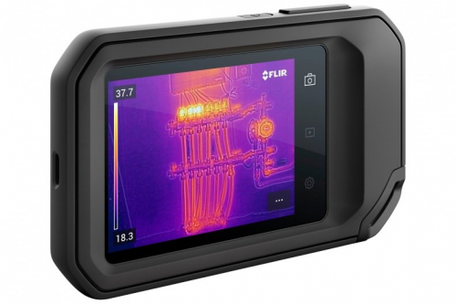 FLIR C-5 thermal imaging camera Black Built-in display 160 x 120 pixels