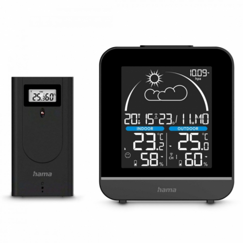 Hama la gomera weather statio n with outdoor sensor b