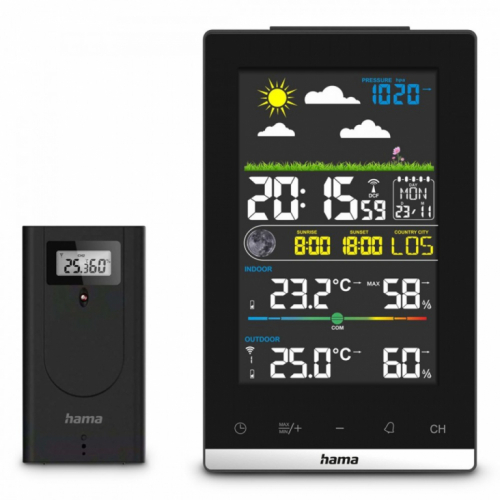 Hama jamaica weather station black