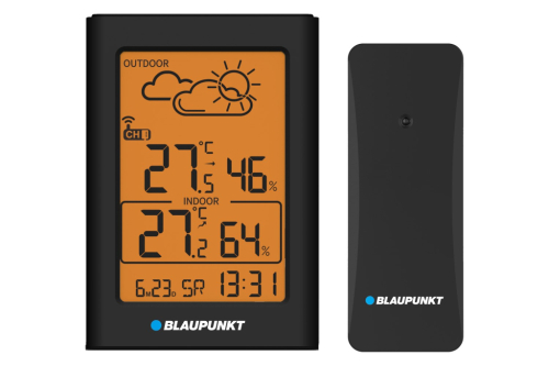 Blaupunkt Weather Station WS15BK black