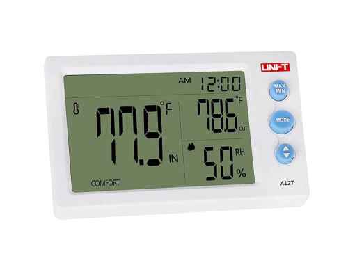 Weather station (temperature meter + outdoor sensor) Uni-T A12T