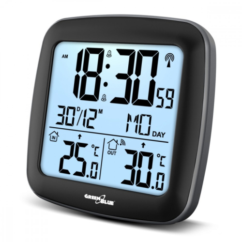GreenBlue Home Wireless Weather Station GB542 DCF