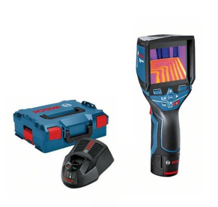 Bosch GTC 400 C Professional Noise equivalent temperature difference (NETD) Must, Blue 2000 mAh 160 x 120 pixels Built-in display
