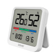 SAVIO Wireless weather station, temperature and humidity sensor, for indoor use, LCD screen, clock, date, handle with magnet, CT-01/W White