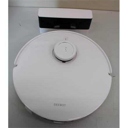 Taastatud.  Ecovacs DEEBOT T10 Vacuum cleaner, Robot, Wet&Dry, White | Ecovacs | DEEBOT T10 | Vacuum cleaner  UNPACKED, USED, SCRATCHED | Ecovacs | Vacuum cleaner | DEEBOT T10 | Wet&Dry | Operating time (max) 260 min | Lithium Ion | 5200 mAh | 3000 Pa |
