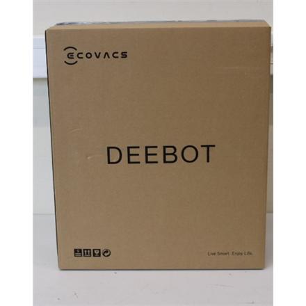 Renew. Ecovacs DEEBOT T10 Vacuum cleaner, Robot, Wet&Dry, White,  | Vacuum cleaner | DEEBOT T10 | Wet&Dry | Operating time (max) 260 min | Lithium Ion | 5200 mAh | 3000 Pa | White | Battery warranty 24 month(s) | UNPACKED AS DEMO