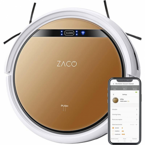 Zaco V5x, märg- ja kuivpuhastus, kuldne - Robottolmuimeja / 501902