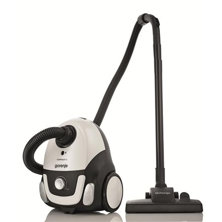 Gorenje | Vacuum cleaner | VCEA11CXWII | Bagged | Power 750 W | Dust capacity 2 L | White