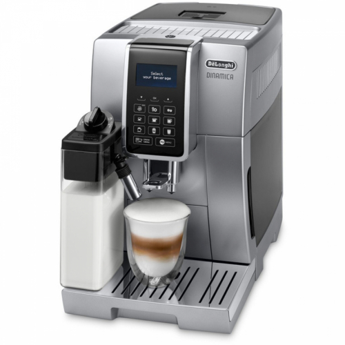 De Longhi Dinamica ECAM350.75.SB Kaffeemaschine mit Cappuccinatore silver