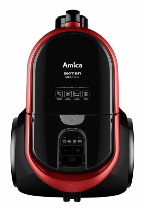 Amica VM 4012 Akman Black bagless traditional hoover