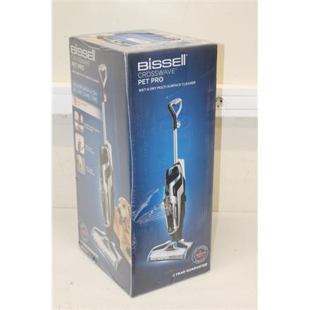 Taastatud.  | Bissell | MultiFunctional Cleaner | CrossWave Pet Pro | Corded operating | Handstick | Washing function | 560 W | - V | Blue/Titanium | Warranty 24 month(s) | DAMAGED PACKAGING, USED, DIRTY, SCRATCHED