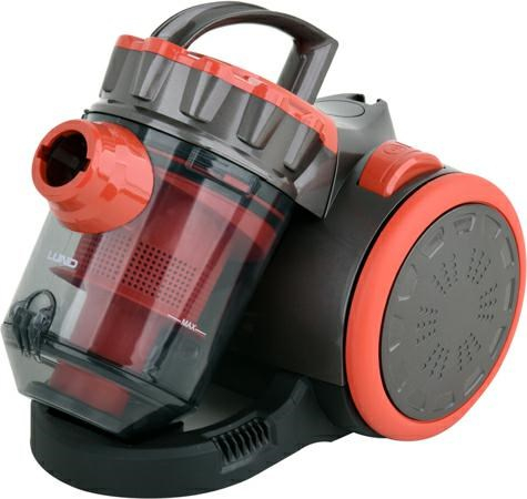 LUND CYCLONIC VACUUM CLEANER 700W RED / 3 BRUSHES