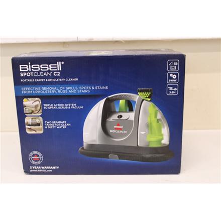 Taastatud. Bissell SPOTCLEAN C2 Portable Carpet & Upholstery Cleaner, Titanium, Silver Gray&Cha Cha Lime | Bissell | Carpet and Upholstery Cleaner | 20671 SpotClean C2 | Corded operating | 340 W | Titanium/Silver Gray/Cha Cha Lime | Warranty 24 month(s) |