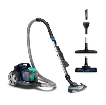 Philips 5000 Series Bagless vacuum cleaner FC9556/09, 900W, 99,9 % dust collection, PowerCyclone 7