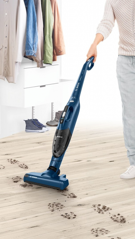 Bosch Serie 2 BBHF216 handheld vacuum Blue Bagless