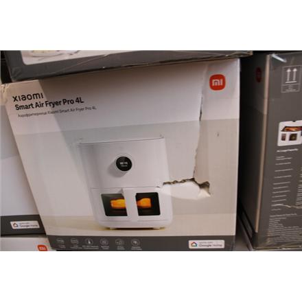 Renew. | Xiaomi | Smart Air Fryer Pro EU | Capacity 4 L | Power 1600 W | White | DAMAGED PACKAGING