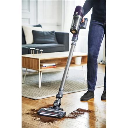 TEFAL | Vacuum Cleaner | TY6837WO X-PERT 6.60 Allergy | Cordless operating | Handstick | 100 W | 18 V | Operating time (max) 45 min | Purple/Grey | Warranty 24 month(s)