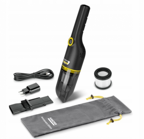 Kärcher CVH CVH Anniversary Edition Plus Portable Vacuum Cleaner Black, Yellow Without Bag