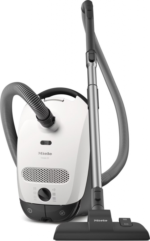 Miele Classic C1 Flex PowerLine Bagged Vacuum Cleaner White