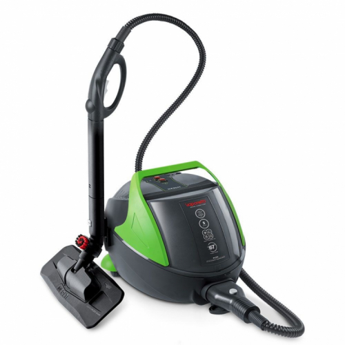 Polti Steam cleaner PTEU0280 Vaporetto Pro 95_Turbo Flexi Power 1100 W, Steam pressure 5 bar, Water tank capacity 1.3 L, Black/Green