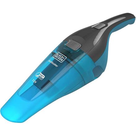 BLACK & DECKER | Vacuum Cleaner | WDC215WA-QW | Cordless operating | Handstick | 7.2 V | Operating time (max) 10 min | Blue