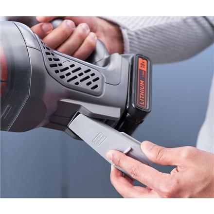 BLACK & DECKER | Vacuum Cleaner | BCHV001B-XJ | Cordless operating | Handstick | 18 V | Operating time (max) 12 min | Grey