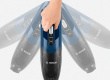Bosch Serie 2 BBHF216 handheld vacuum Blue Bagless