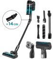 Concept VP6130 stick vacuum/electric broom 2-in-1 stick vacuum Battery Dry HEPA Bagless 480 W Black, Blue 2.5 Ah