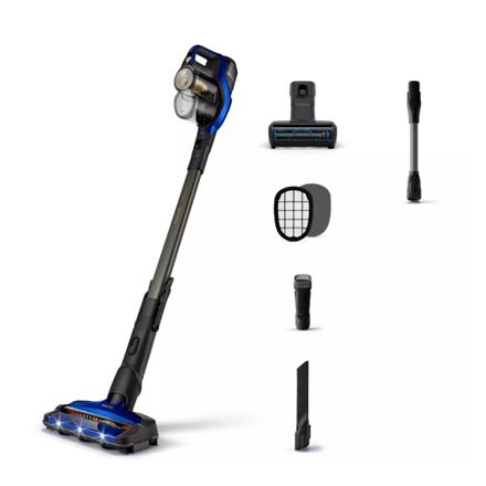 Philips | Vacuum cleaner | XC8049/01 | Cordless operating | Handstick | - W | 25.2 V | Operating time (max) 70 min | Blue/Black | Warranty 24 month(s)