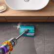 Dyson V15s Detect Submarine Nass- und Trockenstaubsauger (Nickel/Blau)