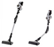 Bosch BBS711W stick vacuum/electric broom Bagless 0.3 L Black, Stainless steel, White