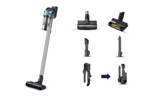 Samsung VS20B75AGR1 2-in-1 stick vacuum Battery Dry Bagless 550 W Black, Mint colour